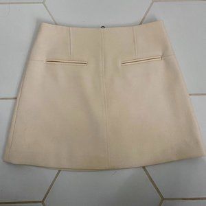 Chelsea 28 Cream Mini Skirt